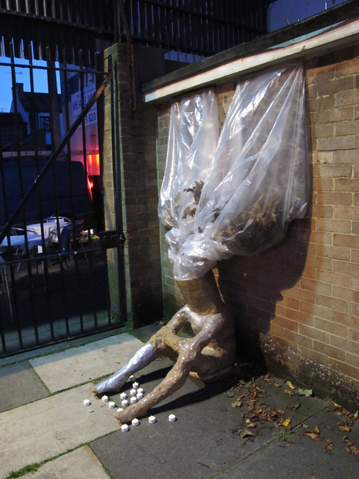 Guard #2 (2010) - Josephine Dimbleby - sculpture - White Night, Brighton